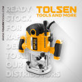 TOLSEN 2100W Electric Router w / Free 8 Accessories Industrial PWRBLAST X Model: 79534.