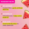 Dot & Key Watermelon 10% Glycolic Serum 30ml for Face Glowing, With Kojic Acid. 