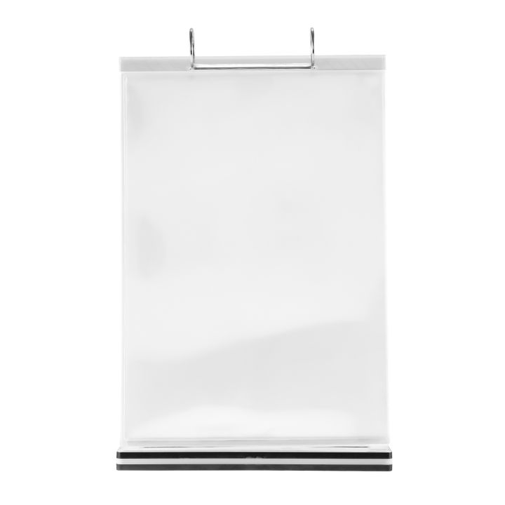 A4 Multi-Page Flip Display Card Label Display Stand Detachable Label ...