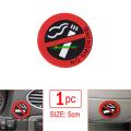 Rubber No Smoking Warning Sticker No Smoking Sign Logo Stickers.