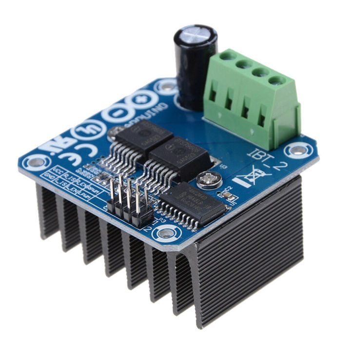 BTS7960 Motor Drive Module DC 6V To 27V 43A Motor Driver BTS7960 Module Adapters Large Current H Bridge Motor Driver Module For Arduino
