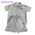 Women Summer Tracksuit 2-piece Women's Summer Tracksuit Set with Short Sleeve Top Elastic Waist Sweatpants Stylish Comfortable Outfit for Pure Color Sweatshirt Pants Set. 