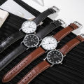 Fashion Creative Roman Scale Belt Watches for Men Casual Business Leather Band Watch Male Clock Wristwatch Montre Homme. 