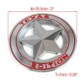 SL Car Five-pointed Star Badge Sticker Colorful Weatherproof 3d Three-dimensional Emblem Universal Modified Stickers. 