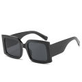 Fashion xnxx china wholesaler eyewear uv 400 protection latest thick trendy big frame oversized women sunglasses 2023. 