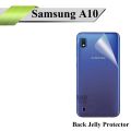 Samsung galaxy a10 Clear Back jell poly transparent. 