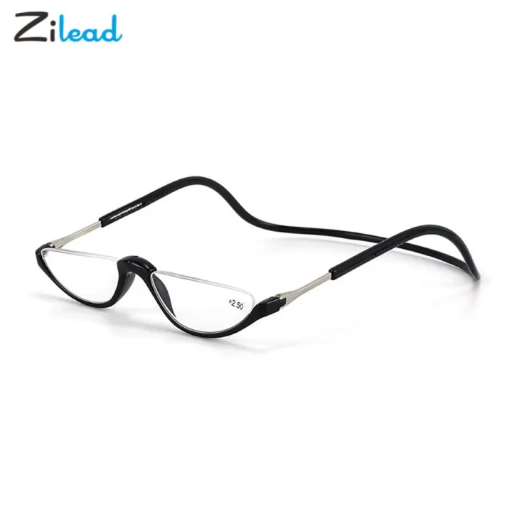 Zilead%20Magnet%20Reading%20Glasses%20For%20Men%20Women%20Hanging%20Neck%20Half%20Frame%20Magnetic%20Presbyopia%20Hyperopia%20Eyeglasses%20Diopter+1to+3%20Gafas%20-%20Image%206