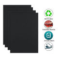 Black Art Card A4 300 GSM 10 Pcs Perfect for Art and Craft Projects White and Metallic Ink Drawing and Sketching.