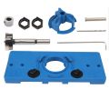 Delicate product 35Mm Concealed Hinge Drilling Jigs Hinge Hole Saw Jig Drilling Guide Locator Hole Opener Door Cabinets Woodworking Diy Tool Set.
