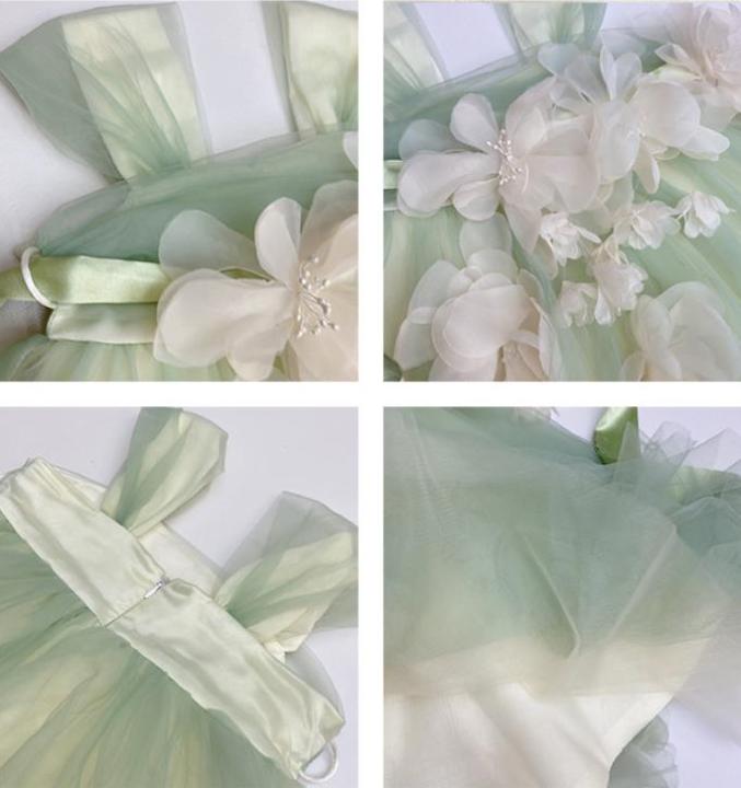 2PCS%20Baby%20Lolita%20Princess%20Ball%20Gown%20Fashion%20Flower%20Design%20Wedding%20Birthday%20Baptism%20Party%20Eid%20Dresses%20For%20Girls%20Wz1101%20-%20Image%204