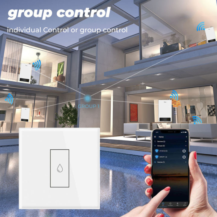 TUYA%2020A%20Water%20Heater%20Switch%20Smart%20Wifi%20Touch%20Wall%20Switch%20Timing%20Remote%20Control%20Work%20High%20Sensitivity%20With%20Google%20Home%20and%20Alexa%20-%20Image%202