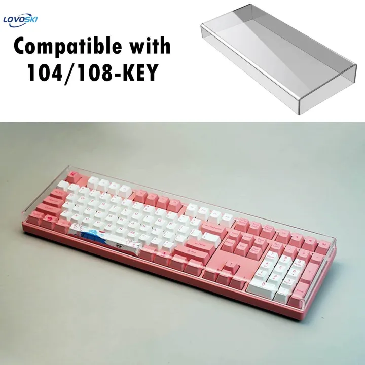 Mechanical%20Keyboards%20Dust%20Cover%20Clear%20Acrylic%20Keypads%20Cover%20for%20Desktop%20Home%20-%20Image%206