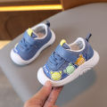 Baby single shoes autumn 0 one and a half years old 1 soft soled baby toddler shoes non-slip boys' shoes women's small breathable mesh shoes.