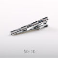 Elegant Men's Business Formal Silver Metal Tie Clip 5cm - Fashion Accessory.