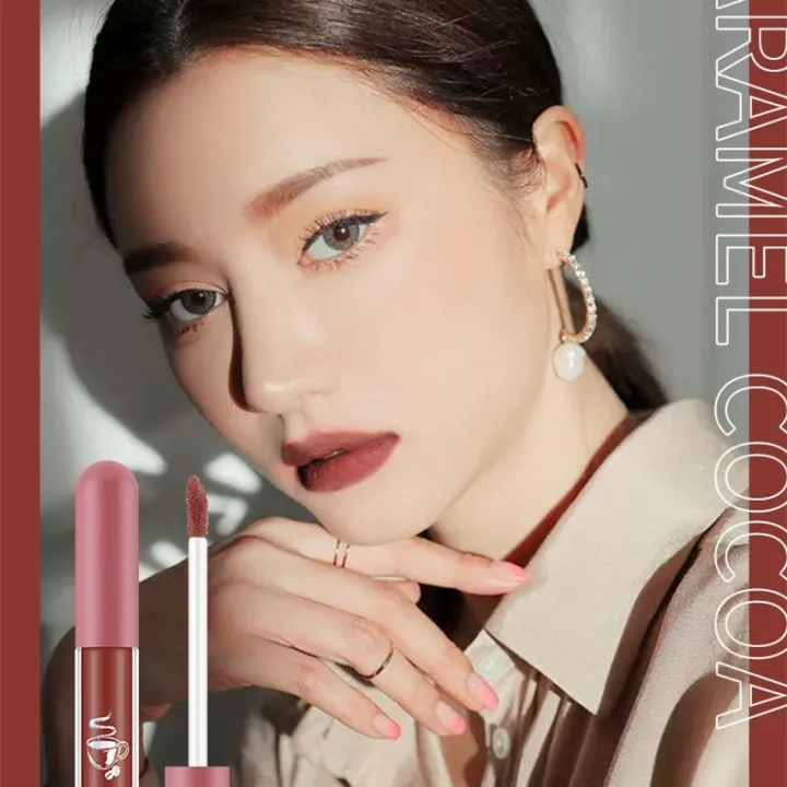 Lameila%20/%201%20Pcs%20Long-lasting%20Silky%20Water%20Glossy%20Lip%20Gloss%20/%20Waterproof%20No-sticky%20Cup%20Lip%20Glaze%20/%20Delicate%20Soft%20Color%20Rendering%20Liquid%20Lipstick%20-%20Image%205