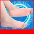 Soft Silicone Moisturizing Gel Socks For Foot Care Protector.