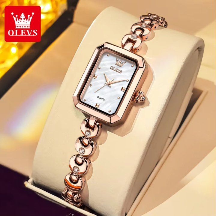 Olevs%203665%20Stainless%20Steel%20Analog%20Wrist%20Watch%20For%20Women%20-%20Image%203