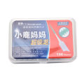 150Pcs/set Silicone Interdental Brushes Super Soft Dental Cleaning Brush. 