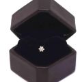 L Shape Party Nose Pin Fashionable 9 Stone Nose Pin 1pcs. 