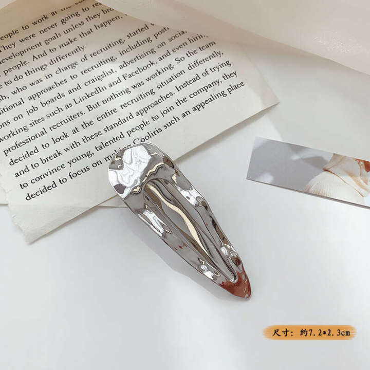 Korean%20personality%20fashion%20trendy%20metal%20large%20size%20simple%20temperament%20duckbill%20clip%20cool%20style%20broken%20hair%20clip%20at%20back%20of%20the%20head%20-%20Image%206