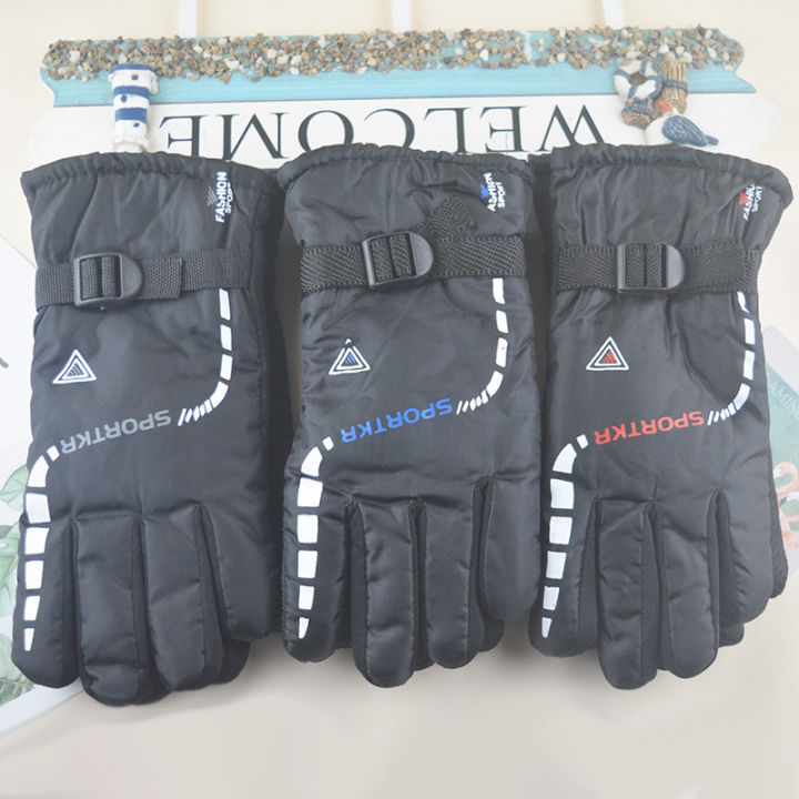 Thermal%20Gloves%20Men's%20Winter%20Outdoors%20plus%20Velvet%20Gloves%20Men's%20Cycling%20and%20Driving%20Wind%20and%20Skid%20Finger%20Gloves%20Wholesale%20-%20Image%202