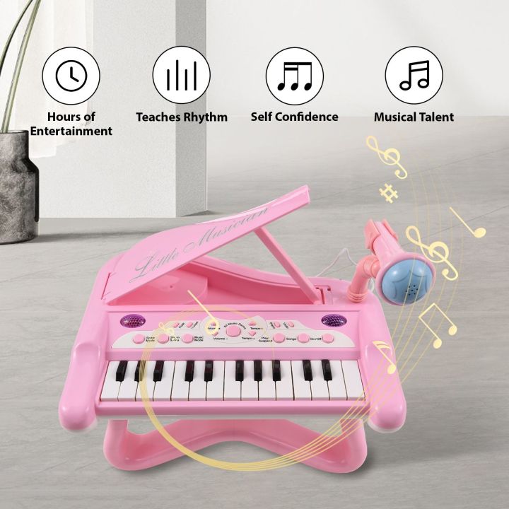 DJ201%2025-Key%20Electronic%20Keyboard:%20Mini%20Musical%20Instrument%20with%20Rotatable%20Microphone%20-%20Image%204