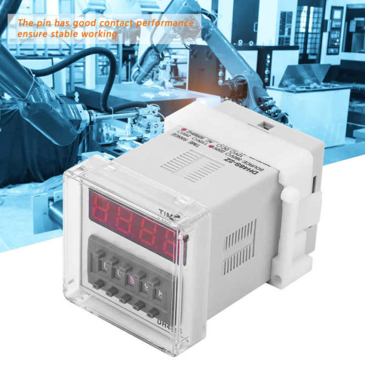 Timed%20relay%20DH48S-2Z%20220V%208%20pin%20digital%20display%20delay%20control%20for%20industrial%20automation%20system%20and%20mechanical%20equipment%20-%20Image%204