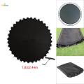 Trampoline Mat Jumping Mat Accessories Thick Round Reusable Easy to Install Shock For 6FT 36 Buckle.