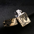 New 3D Zippos Style Gas Lighter. 