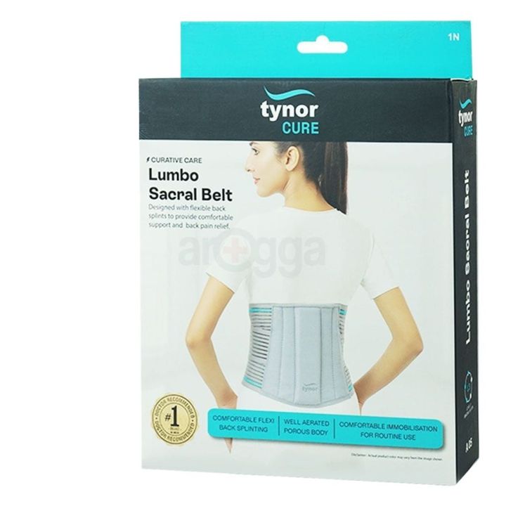 Tynor Lumbo Sacral Support Belt Orthopedic Lower Back Pain Relief & Spinal Stabilizer