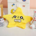 Moving Stars Chiikawa Plush Toy Anime Cartoon Funny Yellow Meteor Doll Plush Pendant Toy Keychain Swinging Stars Plush Doll Gift Fayshow. 