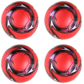 4X Professional Soccer Ball Size 5 Official Soccer Training Football Ball Competition Outdoor Football Red. 