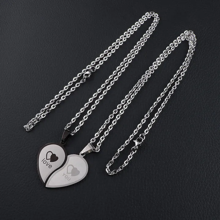 Couples%20Peach%20Heart%20Shape%20Necklaces%20Splicing%20Stainless%20Steel%20Engraved%20Love%20Pendants%20Necklace%20for%20Women%20Girls%20Valentine's%20Day%20Jewelry%20Gift%20Qoddess%20-%20Image%206
