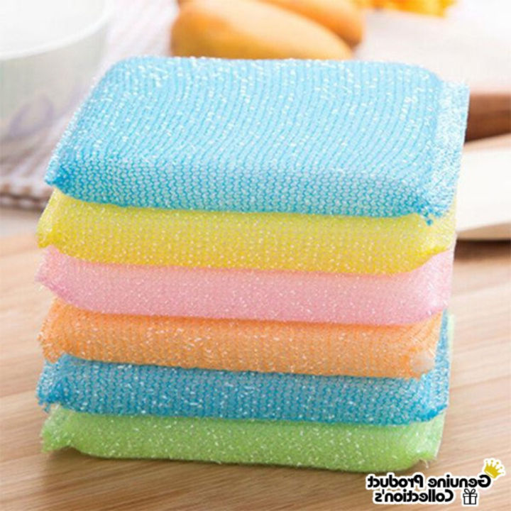 Premium%20Quality%20(4%20Pcs)%20Dish%20Wash%20Foam%20Scrubber%20Pad%20/%20Foam%20Pad%20/%20Dish%20Wash%20Pad%20-%20Image%203