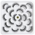 7 Pairs Eyelash 5D Voluminous False Eyelashes. 