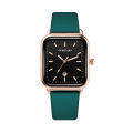In stock square with calendar silicone strap watch, women's high aesthetic value wholesale, new minimalist watch, women's watch. 