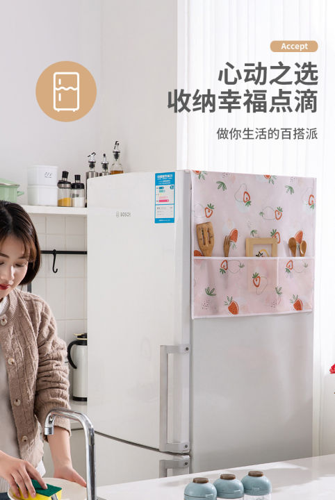 PEVA%20refrigerator%20cover%20single%20door%20double%20door%20refrigerator%20dust%20cover%20waterproof%20dustproof%20oil%20proof%20household%20refrigerator%20cover%20towel%20home%20fabric%20-%20Image%206