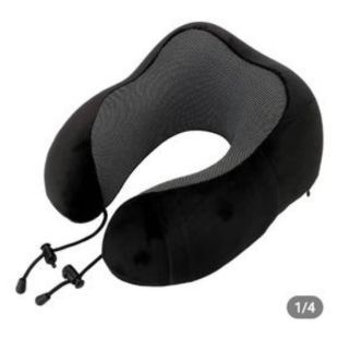 Travel Pillow, Best Memory Foam Neck Pillow Head Support Soft