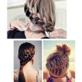Hair Styling Tool Magic French Twist Braiding Maker Roller Stick Bun Maker Stick.