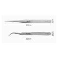 RONSHIN Makeup Professional Eyelash Tweezers 3D Volume Eyelash Extension Tweezer Fan Lash Eyebrow Tweezers. 
