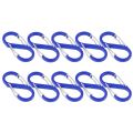 10PCS S Double Carabiner Set Camping EDC Survival Climbing Spring Backpack Clasps Keychain Tactical Gear Hooks Key Chain Clip. 
