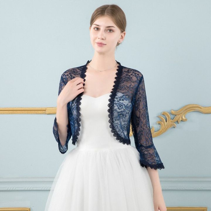 %E3%80%90Alien%20Alien%E3%80%91%202023%20Black%20Pink%20Lace%20Bolero%20Femme%20Mariage%20Appliqued%20Wedding%20Coat%20Jacket%20Bridal%20Top%20Evening%20Jacket%20For%20Women%20-%20Image%205