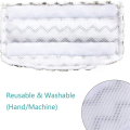 EITGZWAS 6 Pack Steam Mop Replacement Pads for Steam Mop S1000 S1000A S1000C S1000WM S1001C Vacuum Cleaners. 