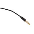 Single Side Earphone In-Ear Stereo Mono Earbud Headphones Noise Isolating Earbuds with Mic Spring Coil Reinforced Cord. 