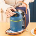Food Grade Pp Lunch Bag Stainless Steel Insulation Container Wholesale Newest Cup Lift Handbag Vacuum Soup Cup Creative. 