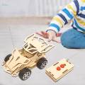 DIY Mini Control Car Toy Classroom Teaching Crafts DIY Educational Toy Physical Experiment. 