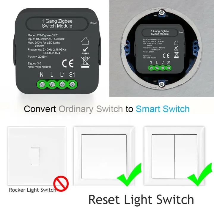 QSZigbeeCP01:%20ZigBee%20conversion%20module%20-%20Image%202