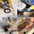 2X Pressure Washer Sewer Jetter Nozzle with Stainless Steel, Design Sewer Jet Nozzle,1/4Inch Quickly Connector. 