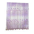 OIMG Fine Workmanship Window Treatment Wear Resistant Polyester Flower Pattern Rod Pocket Sheer Curtain Panel For Home. 