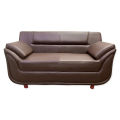 Rolled Arm 2 Seater Sofa - Chocolate. 
